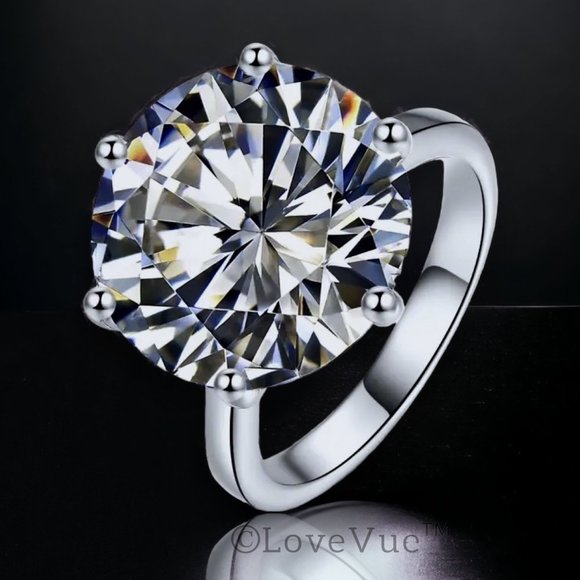 Jewelry - Certified 10ct. t.w. Diamond Brilliant Cut Solitaire Engagement Wedding Ring
